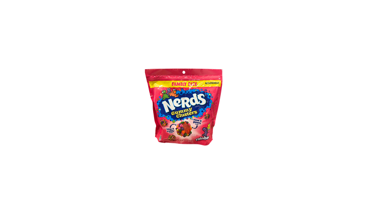 Nerds gummy clusters rainbow family size