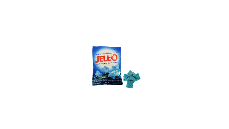 Tart Blue Raspberry Jell-O