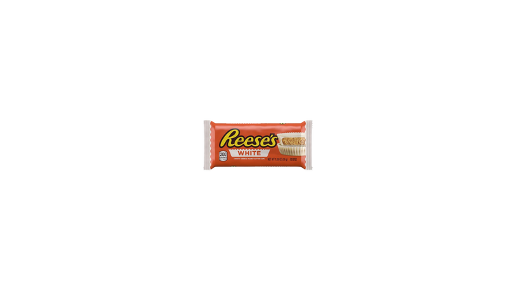 White creme & peanut butter cups (pqt 2) -Reese's