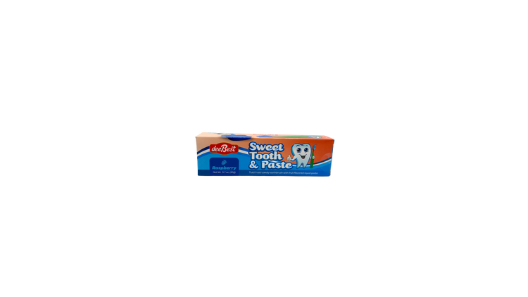 Candy Toothbrush and Toothpaste - Raspberry