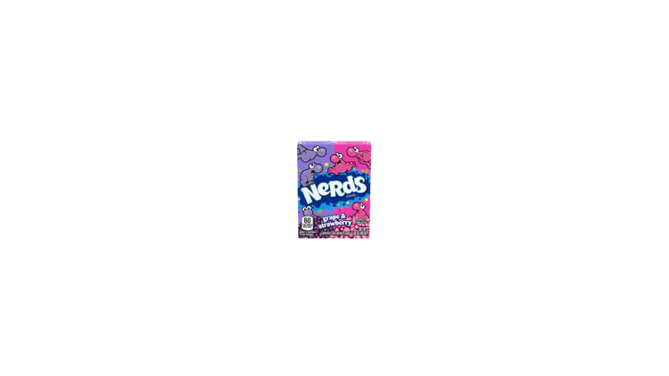 Grape and Strawberry Flavored Nerds